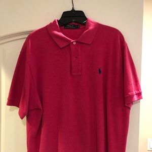 New Polo Ralph Lauren men’s polo pink Size Large